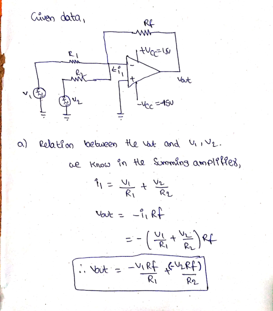 ven data out a) eat between He t and U IVi. ce Know İnHa RiR2