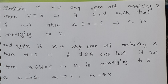 rontining that 2 Similarly Vis any pen ses such 1 EN then it: then S ev= S converging and ain i to 2. Con taining set any ope