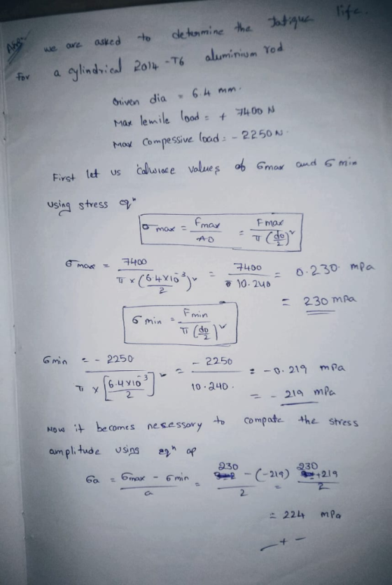 cletormine the atque ife to asked As8 Qre We aluminism Yod ylindied 2014-T6 a Fov 6 4 mm Oriven dia f Max lemile Inod Max Com