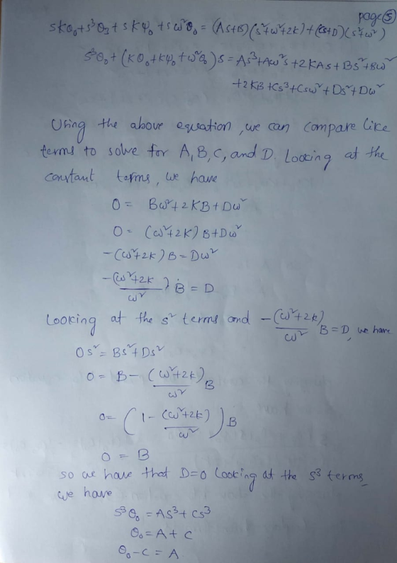pages skogtstsksde, - Ace)(4ze)tD) (h) P0,+ (KO,tkp,to )s = Atas+2 FAs+ Bs4s +2 KB tCs3+Cs DstDo the abovr eation we an Uing