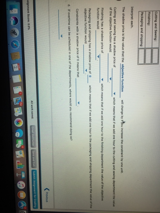 function would objective function would Previous