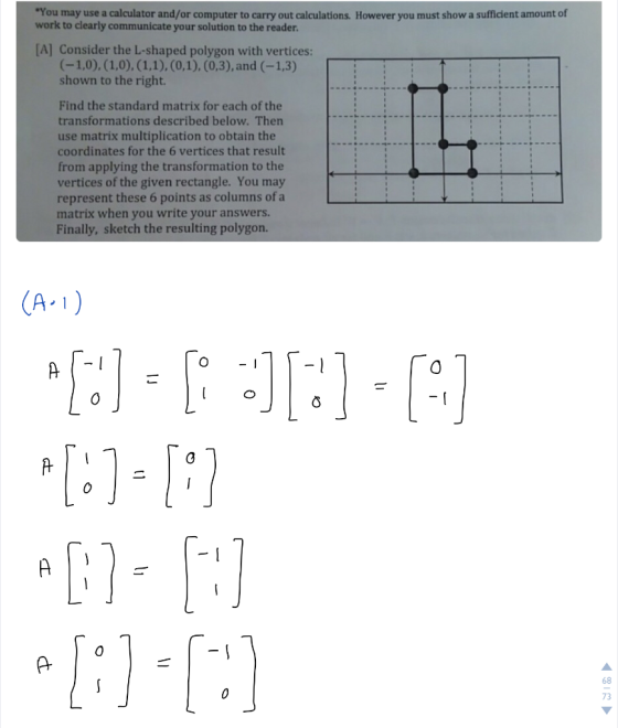 You may use a calculator and/or computer to carry out calculations. However you must show a sufficient amount of work to clea