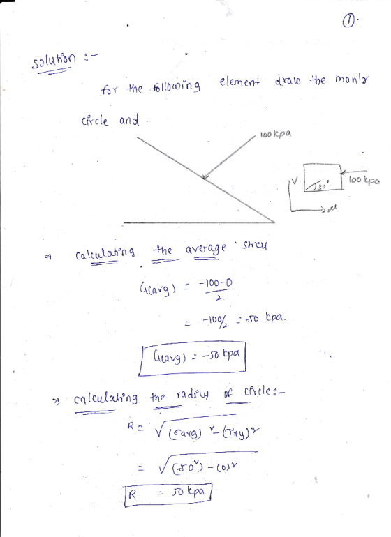 soluhon for the ltbwing element dato the moh cicle and too lkpa V ttoo tpo Calculahng he average Sheu ta g100-D qlculaig the