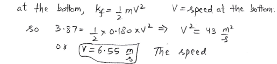 at the boton, kf=Lmy2 -speed at thebottom 2 vニ6.ssa-l The.pe ed