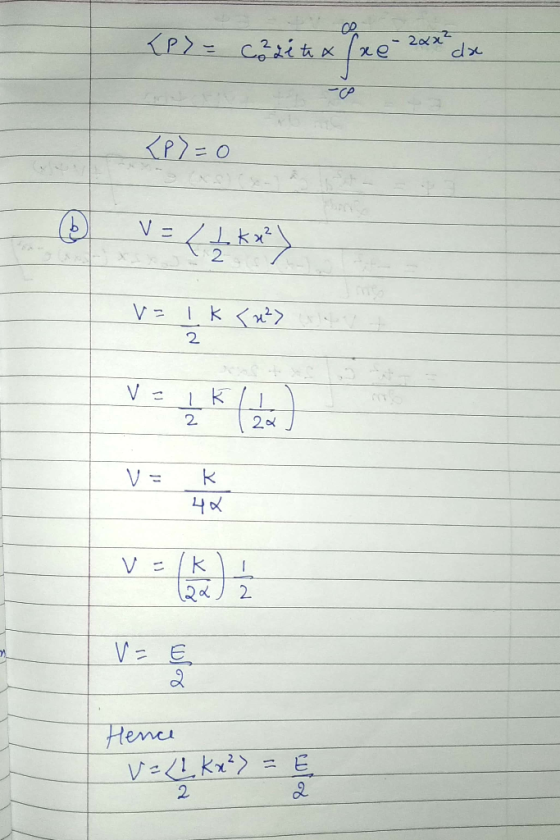 20x2 dx Cld V E 2 IK 2 V 1 k 2o K V= Hencs VelL k> 2 -2