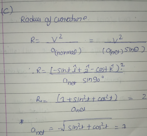 Racs af cusnature v2 2 R- Ainormal) R-SnttCost anet Sin9a 2 2 R (1+Sint+ cat) aper apet