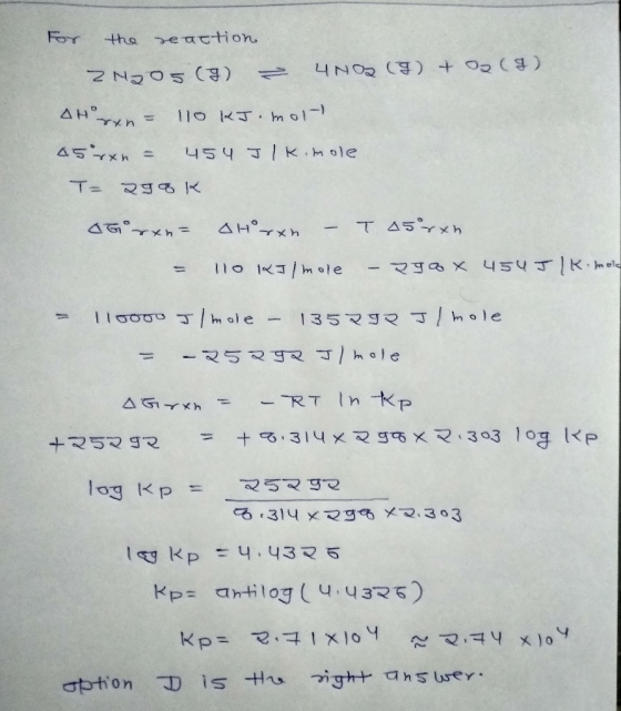 FOY reaction tta 2 NOO5 (3) () Co + (B) CONH AH n 0K mol 454 J K mole MXA T- 29 K 46 =4X 0 /mole 1mole 13579R Jhole 1 i0o00 T