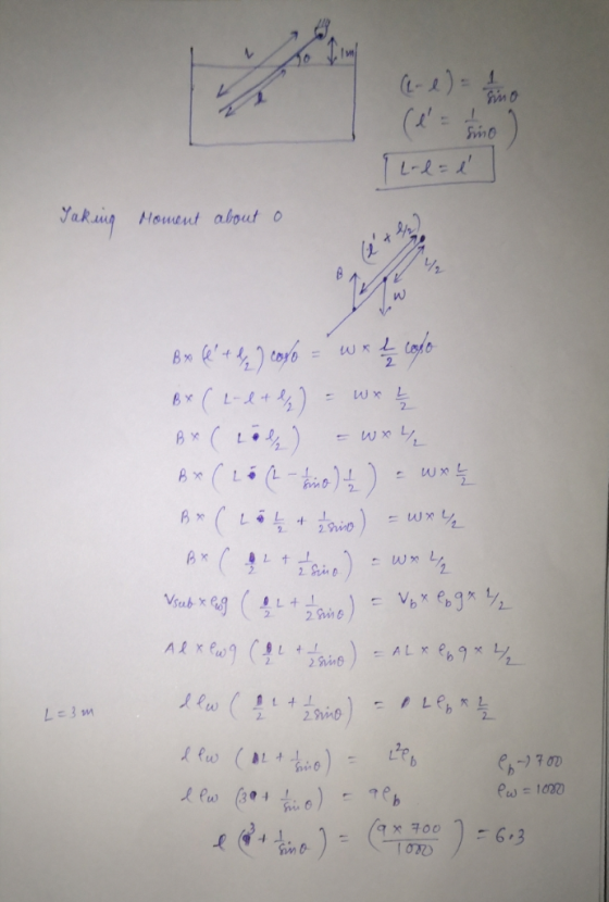 (a Smo L-2E Yakaing Houent about o Wr L 2 1-+ Wx L w LL w Vsub L4 2 2 n ARKC ALX 2 2 ning lw 2.9rno 2 AL Pw = 10820 a x 700