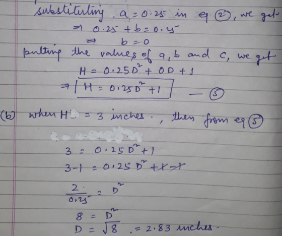 sahstilanliny azo2 in e we b o 2 pntting the vaues of a, and c, we H -0.25D+ OD t whm H 3 mcher ha frem (b e(s O25D t 3 3-120