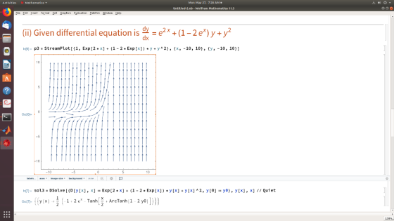 Mathematica Mon May 27, 7:28 AM Untitled-2.nb-Wolfram Mathematica 11.3 Eile Eet sert Format Cell graphics Faluatien Palettes