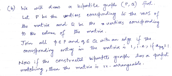 ordite graph CP, a) f etieseamspming C) We drao bi wilk Lothe s P be the Let ties comadp ond.ing thu mntria the column of u m