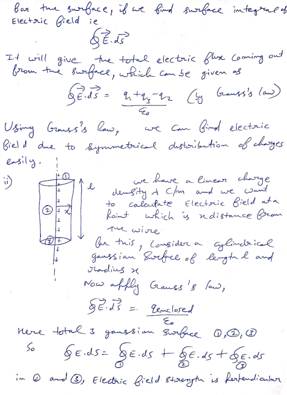 Electxic Geld Se E.ds 工 will give e totul electric ven d (an 了 electnic el d due fo e-sil. to caboutote Electric Eiel date 乙