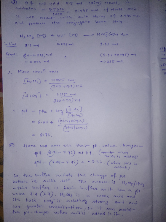 we add 9.5 ml contains and 9.SX10 0.095mol 1g00 ith o .015mo) auid 5ill oana +0 prddur Car) 4-12 eo3 (ar) initias 1.12 mol 0.