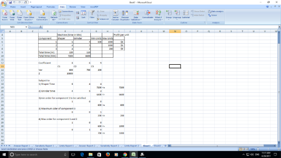 Bouk1 Microsoft Excel Home InsertPage Layout Formulas D Review View ovaPOF & Clear Show Detl Dats Analyss ฐ Properties From F