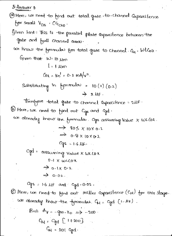 Here, e need to ind out total qale -to-channe! Gpaxifen ce given hint: s ts the parallel plote Capoxi tlence between-tbe fate