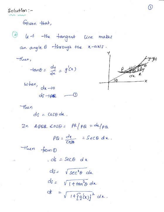 Solution; ien tha en Cine mals erv an ang le t Cose Chen rm ds 2.