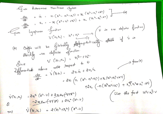 ven uno mous Non-lineo» apunov unch on Qi) ince ereh Use the fodv