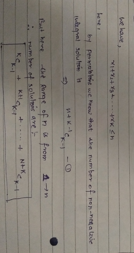 we have here t b Pe ntrh lrint uwe Knew that the num ber of non -nee a lrse vat solu But here the Rero e of nafnom f. → n Kti