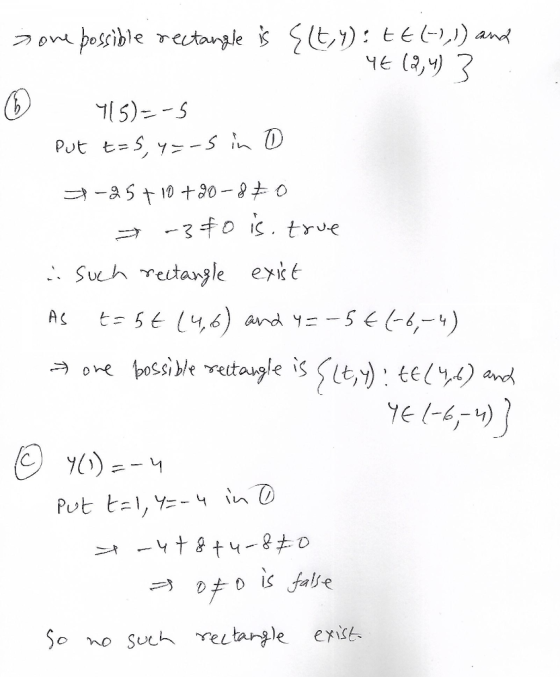 St: EE1) and E (2,4 possible rectangle 15)- Put tSy-S D ast 10 +90 -8o -3o is. tre Such retangle exkt =-5E (-4,4) t= 56 146)