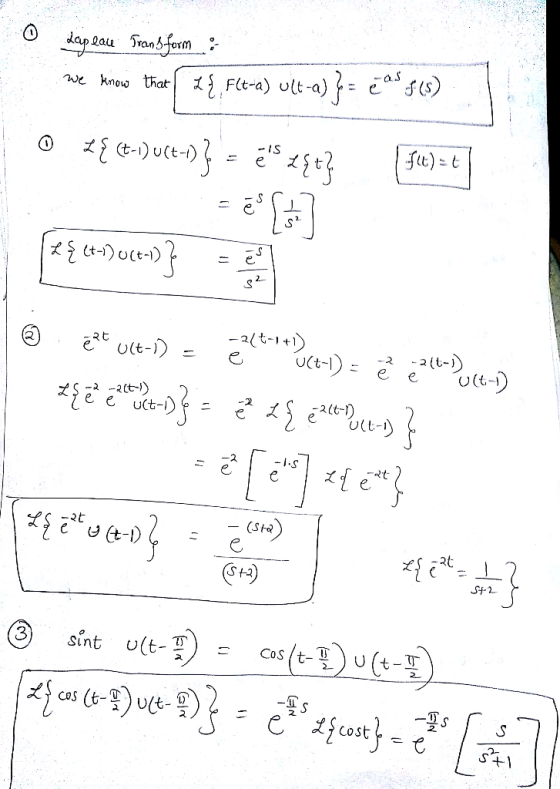 Fraeb fem dap Fle-a) ut-a)as we kno that ft)t 1 -2(t-1 U(t-1) U(t- -2 -2Ct-) -2 2(t-) (Sta Sta St2 sint (t- CoS t- . 4cas (Ut