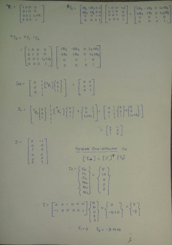 010 o 00 Litd i o o o I o o oi οι ooI Litd Litd IJ(Li+d Fores on End-effector τe F2 ノMy 2 0 ら+2