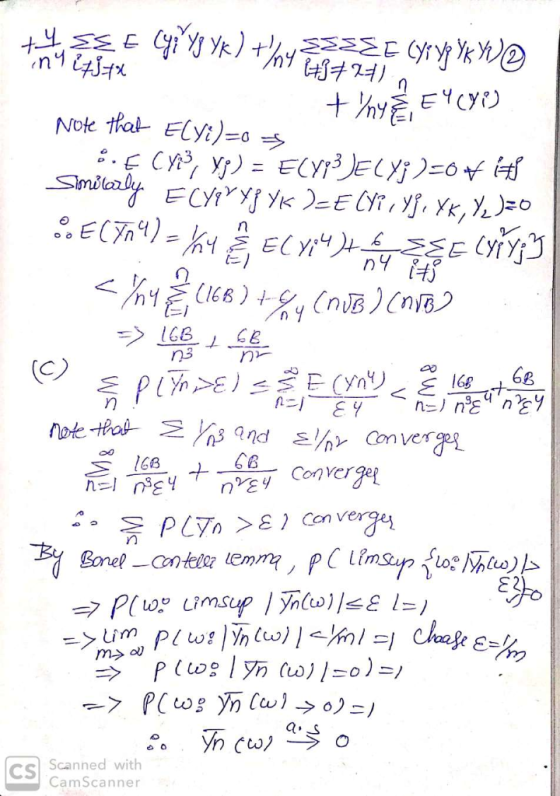 H2) hyECy Note that ELy:)=0 E C ) = ECVTリECYj)=0f if Smler CYfY)EC YE, = EC万)- (hメフョ 6(991) n3 PLYnE (yn note that s and Con
