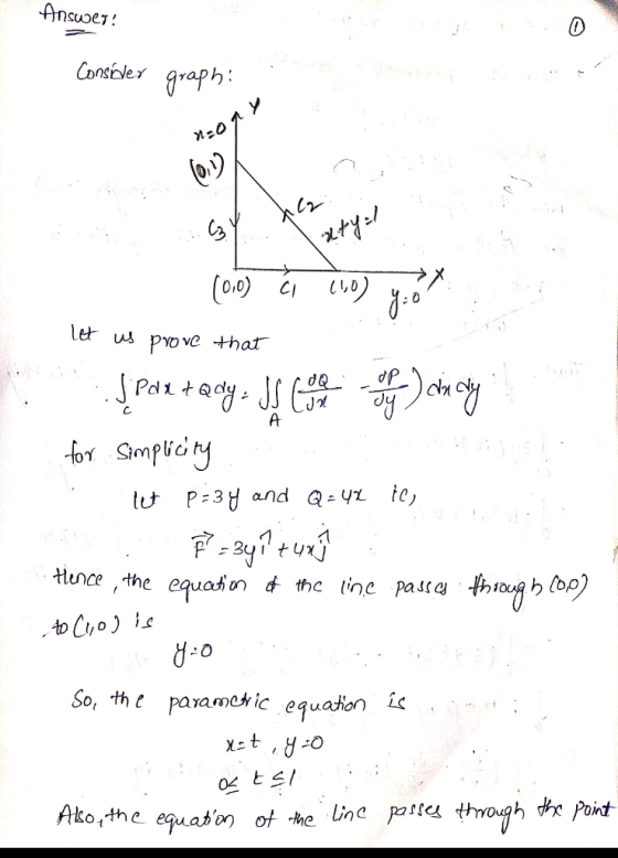 0 0,0) CD tunce th<e So, thtparamoic equaton i linc passer