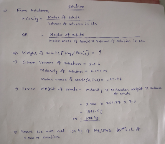 Sohutien Frorm eleations Moles Sol2t molarity Selrution in LtA Voteme Weiyht schute OR Molaa mass t sorute x Velme dt solruti