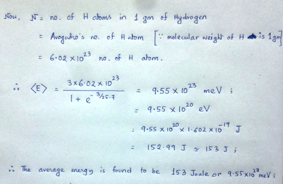 Now Jou, N- no of H abms in 1 m of Hydre en ingm m>n rogern mol ecuular we vea a 6.02 X102f H atom 23 3x6 02 x 10 23 1+e q.55