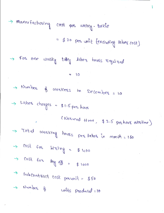 K-talkie $ 20 pesumt (excluding labog čoSt foo one dalk coos kets in Decembe 10 Total wosktna horsspe labo mon -> Cost fo
