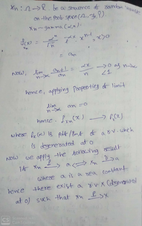 : an n-X のn 1 hemce, applying Isopeotieg limit m - an-o OC be here a is a sea ortam hence these exist a yvx (otsentratel Cs|