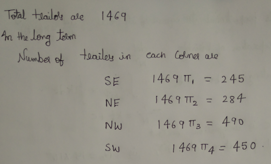 Total tlailos ale 1469 Jeng ten Number of toniley Am the Cach Colner ale 1469 IT, 245 SE 1469 TT2 284 NE 490 1469 TT3 NW 1469