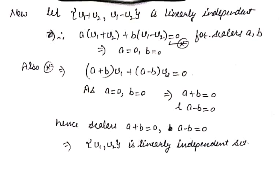 u Yuru-u, lnanly ielpendus Now fo.Aeley a,b Also (a+bu, (o-b)u=0 As a D, b-o a+b-o a-bo huuu dealari a+b-0, b a-b-o Yu,ulinar