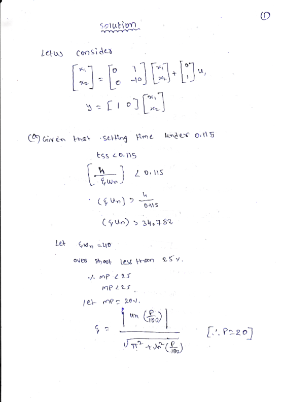 (D Solutiom letu Considex ナ SEFn 100 、, P 20