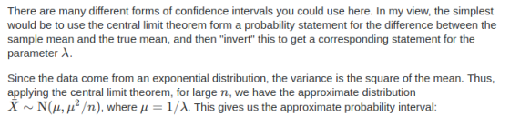 There are many different forms of confidence intervals you could use here. In my view, the simplest would be to use the centr