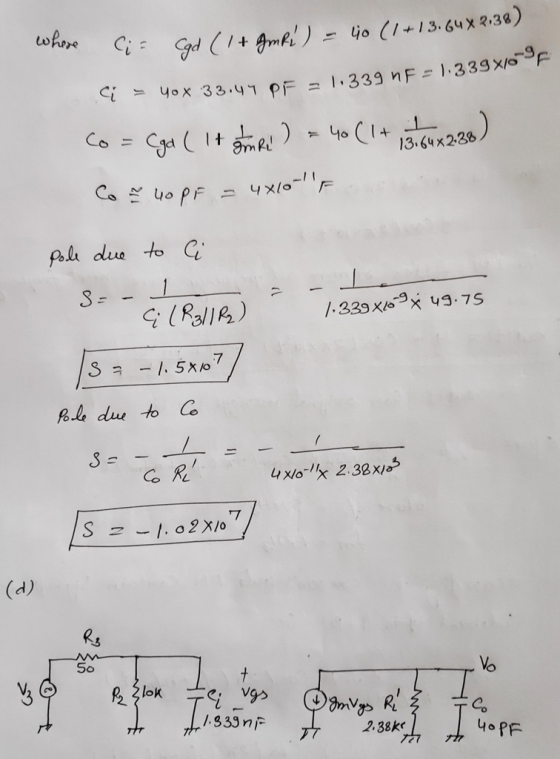 ci : (ad (1+8meL )=uos (1+13.GNyx.3g) 1.339 nF 1.339 8mR 13.64x2.28 -I t ph due to C 7 Vo 1-333nf 238k