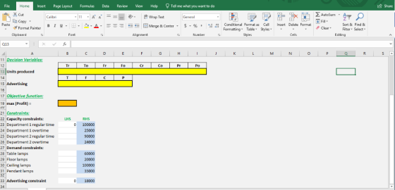 Insert Page Layout Formulas Data Review View Help Tell me what you want to do Cut Copy AutoSum Calibri 11 AA.-보 ウ· 曹wrap Tex