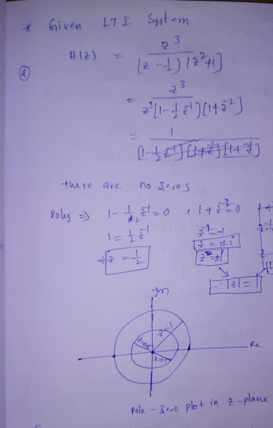 -2 there ave no 3ero 2 근 polo-Aero plot in 군-plane