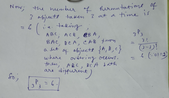 the mumbr t furmu tatsone bf hme is moN 3 Abjeets taken taking ABC ACB e8 A BAC BeA, CAB trom a sut ot abjcetA,B,c whre 3 at