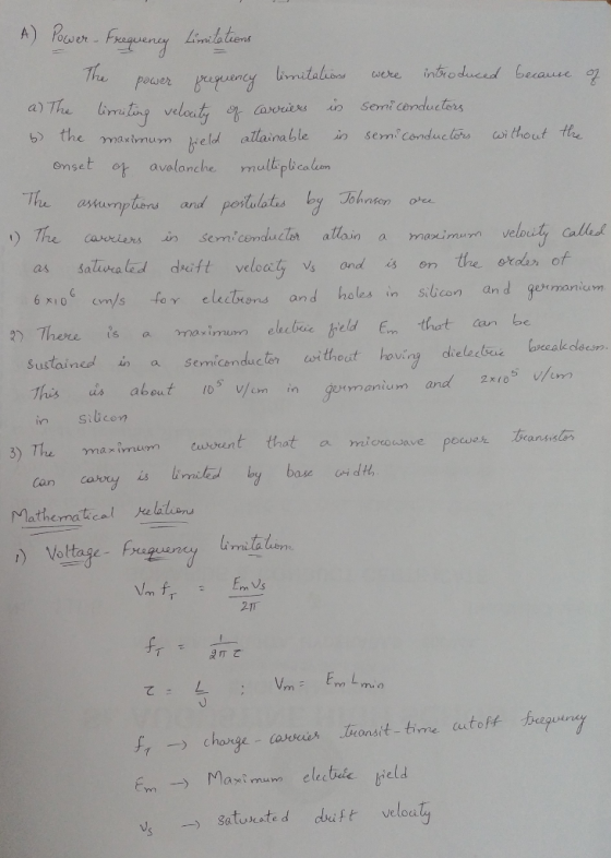 A) Reaer- Fragueny Limito tiens pauer eeency limitalios a) The limitng veloaty Caiers The introduced becaure o were Semi cend