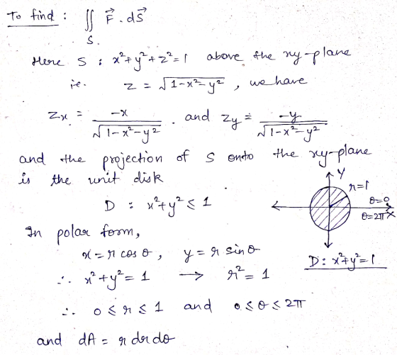 To find : [パ.ds and the pRjechon of S eohe yplane in polas ferm