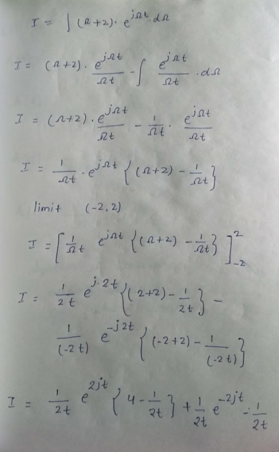 dn R+2) e eat T= (a42). e2t eiat 1 at2) limit (-2,2) 2 -2 j.2t Y242)- a3 I : 2 t 2t -j2t 1 (-24 2) - e 2 C-2 6) (-2 t) 2it e