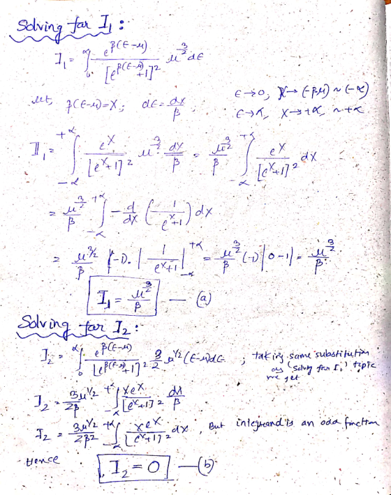Solving far I: de ) e-o it CE-X ex dx 2 Solv ing far T 2 (Ed same substijütm 22 re et intejand ts an oda But Hence