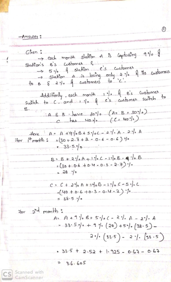 0 iven. astormeus losing anly a to 6 ε a./. customers to e. es Cusłomex inly each mn4cesbme 13 33.5 る8,5-/- 33, 5-/-+ 7% (2)
