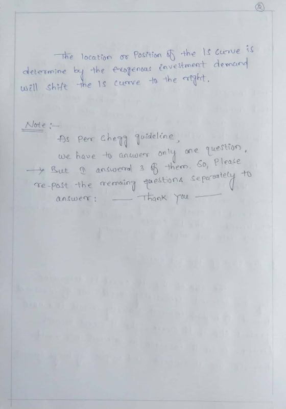 The location Post tion the s curve is e evotenout toveltmeet denand etersmine al shift the 1s curve to the tght Note s Per Ch