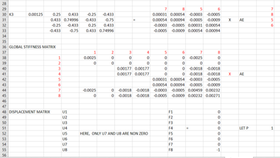 7 5 6 7 8 30 K3 0,00125 0.25 0.433 0.25 -0.433 0,00031 0,00054 -0.0003 -0.0005 0.433 0.74996 0.00054 0,00094 -0.0005 AE -0.43