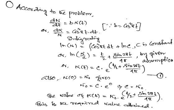 Accosaving to e poblem ьКC) Inc,c Cosfant 2 b qiven aumption erSut dt s, In () 4 t AASO, ASCO) Ao Ce e Nane ag esca) wis u oe