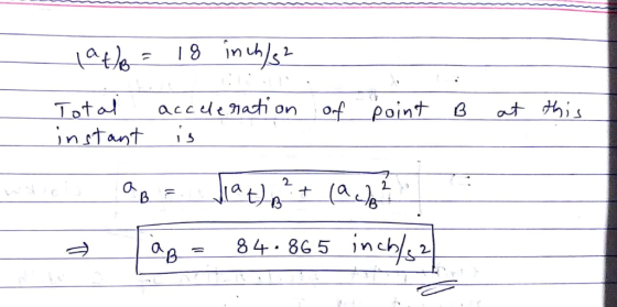 Totol acedenah on of point nrtant s his 84.865 ins