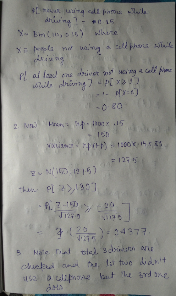 PL never unina cell phone wuile ahiuing X~ Bin C1o, 0 15) 0.15 where cell phone ashile E pesple not uning drinng .cell prone