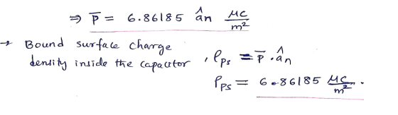 ラー= 6.86185 an Bound surface charge P r กา